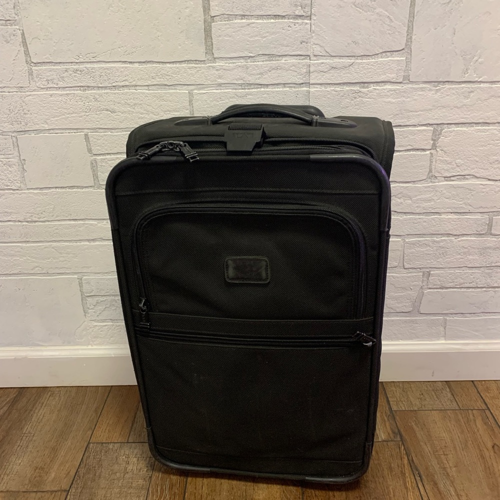 TUMI Black Luggage ***flawed**